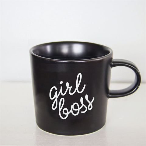 Mug -Girl Boss Black / White