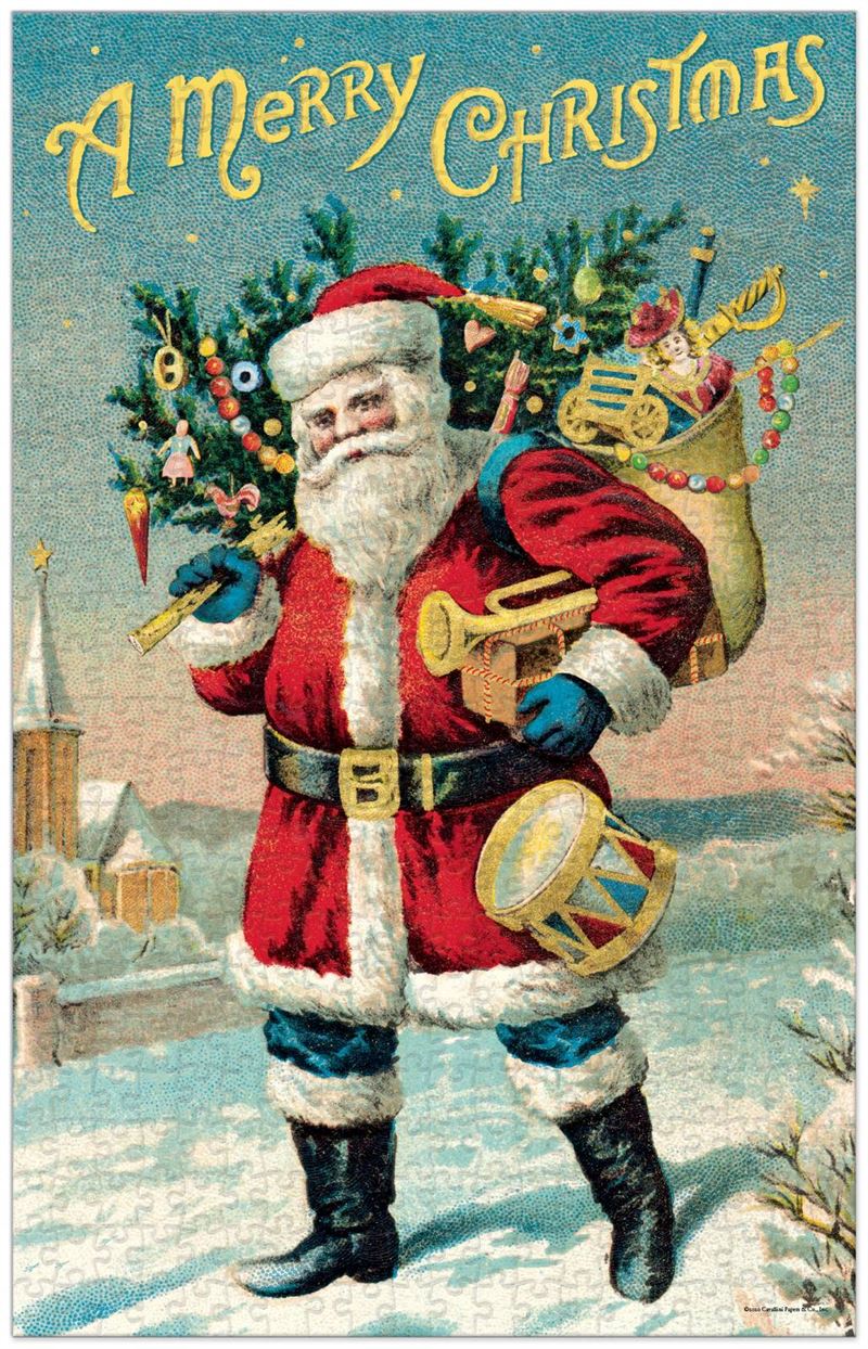 Santa Claus 500 Piece - Vintage Puzzle