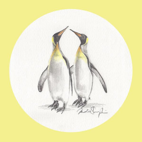 Emperor Penguins - Art Print - Melissa Sharplin - Design Withdrawals