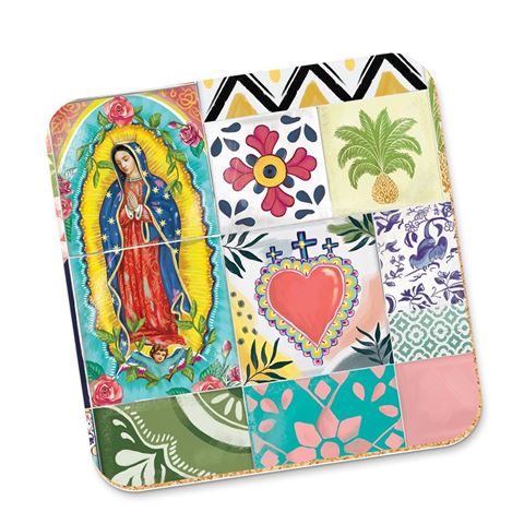 Mexican Folklore Tiles Coaster