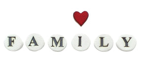 Family Ceramic Pebbles Wall Art M Ceramics