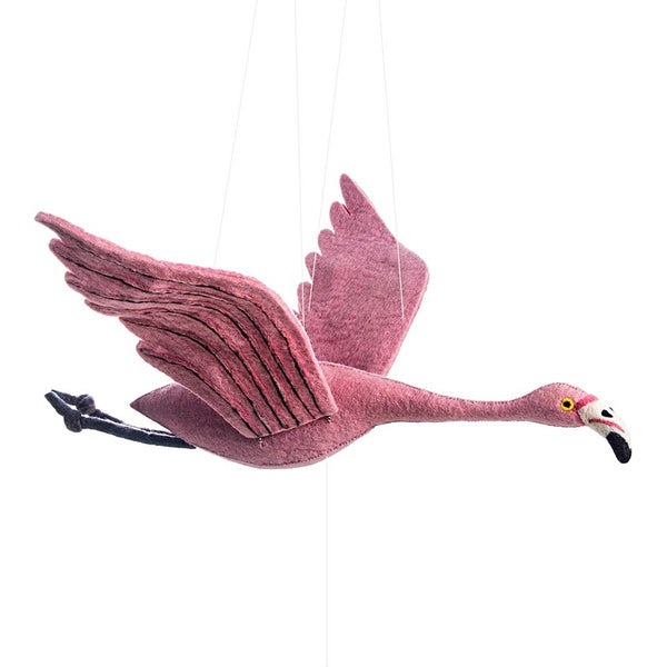 Flapping Wing Flamingo Mobile