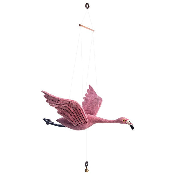 Flapping Wing Flamingo Mobile