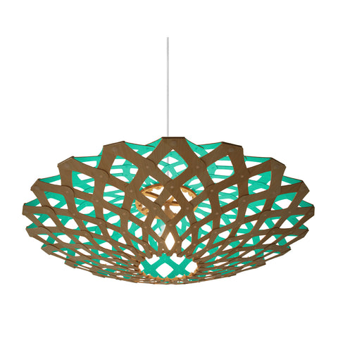David Trubridge - Flax Pendant Light David Trubridge David Trubridge 800 Aqua