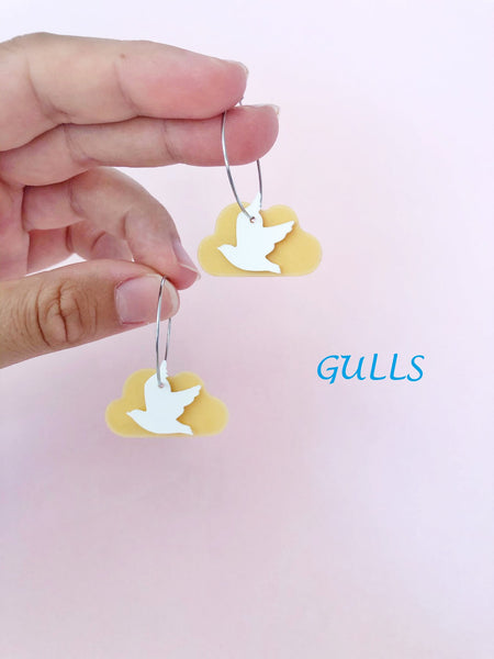 Flocking Birds Earrings