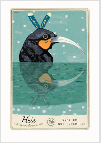 Huia - Art Print