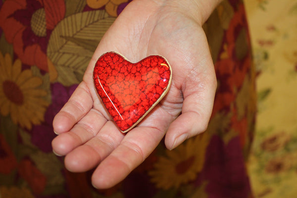 Tiny Ceramic Heart