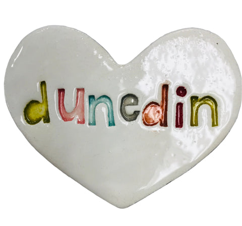 Dunedin Floating Heart Tile Wall Art M Ceramics
