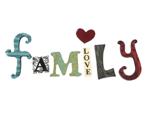 FAMILY Ceramic Words