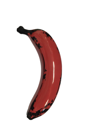 Ceramic Banana Red