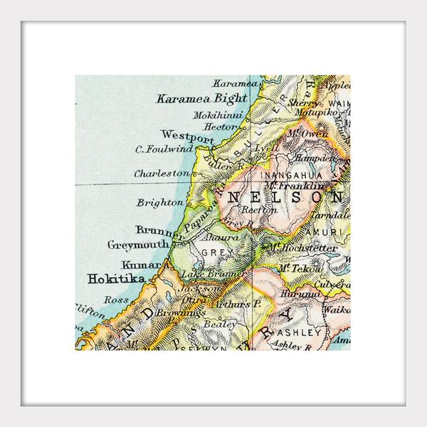 Westport - Vintage Map Print - Design Withdrawals - Design Withdrawals