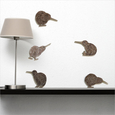 Kiwi Bird Wall Set