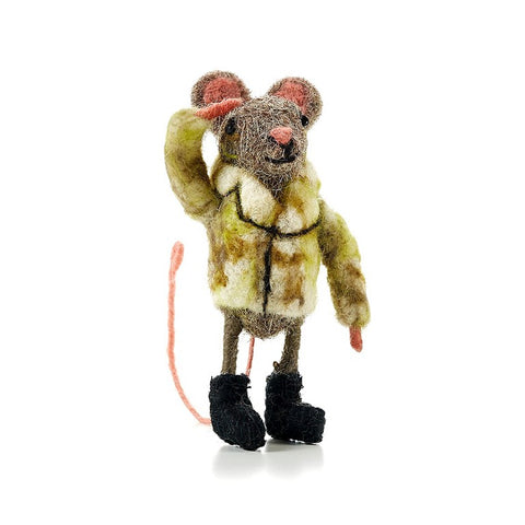 Military Mouse Felt Mouse Sew Heart Felt