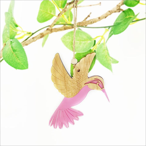 Hanging Ornament - Hummingbird