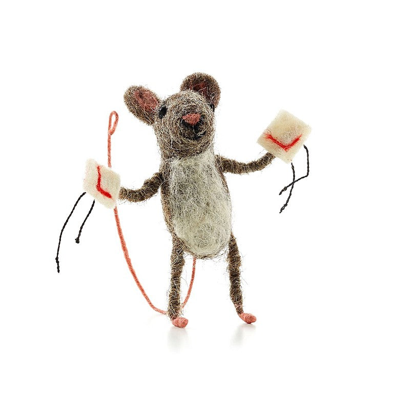 Driving Test Mouse Felt Mouse Sew Heart Felt