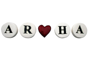 Word Pebbles Ceramic Wall Art M Ceramics Aroha