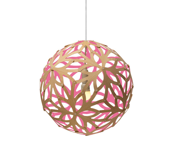 David Trubridge - Floral Pendant Light David Trubridge David Trubridge 600 Pink