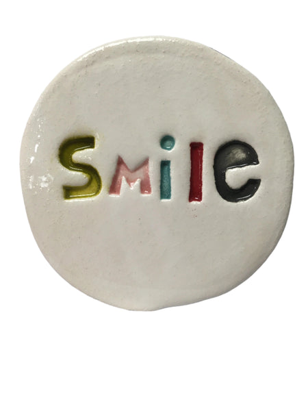 Disc- Smile Wall Art M Ceramics