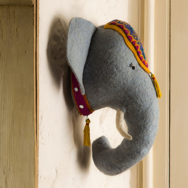 Jumbo the Elephant Wall Head - Design Withdrawals - Design Withdrawals