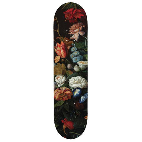 Vintage Flowers - Skate Deck - Design Withdrawals - Design Withdrawals