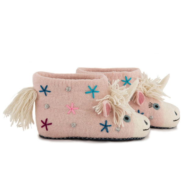 Céleste the Unicorn  Adult Slippers - Design Withdrawals - Design Withdrawals