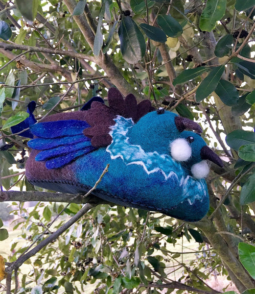 Tui Hand Felted Woollen Slippers - Phizacklea - Design Withdrawals
