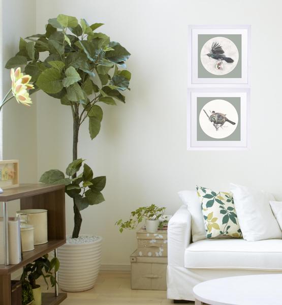 Tui and Teacup - Art Print - Melissa Sharplin - Design Withdrawals
