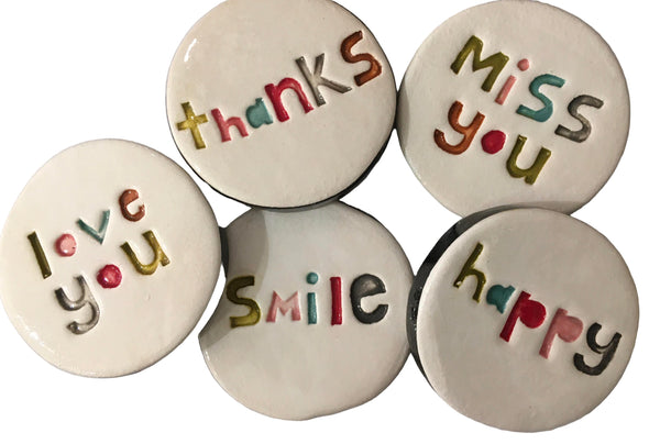 Disc- Love You Wall Art M Ceramics