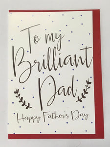 Card - Brilliant Dad
