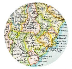 Placemat - Vintage Map of Otago Placemat 100% NZ
